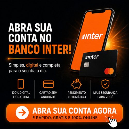 abra conta digital banco Inter